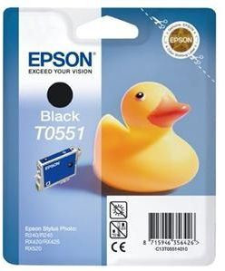 Epson fekete tintapatron, 1 darab, T0551