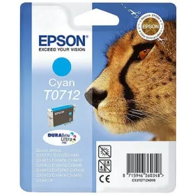   Epson C13T07124012 T0712 cyan DURABrite tintapatron Stylus D78/92/120/DX4000/4050/4400/4450 tintapatron ciánkék