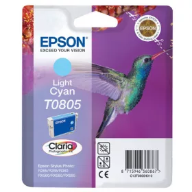   EPSON Tintapatron Singlepack Light Cyan T0805 Claria Photographic Ink