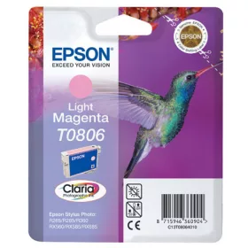   EPSON Tintapatron Singlepack Light Magenta T0806 Claria Photographic Ink