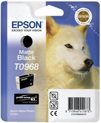 Epson mattfekete tintapatron, 1 darab, T0968