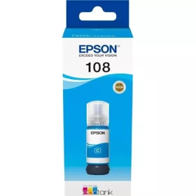 Epson 108 EcoTank Cyan tintapatron ciánkék