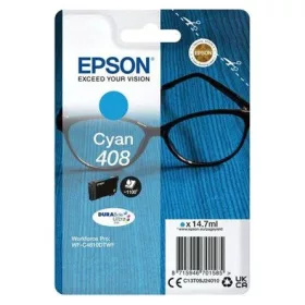 Epson 408 DURABrite Ultra Ink tintapatron ciánkék