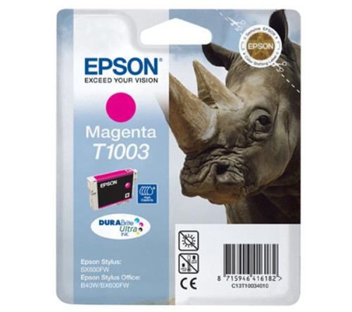 Epson bíbor tintapatron, 1 darab, T1003, DURABrite Ultra tinta