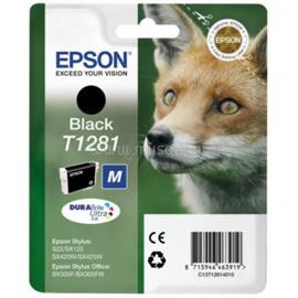 Epson fekete tintapatron, 1 darab, T1281, DURABrite Ultra tinta