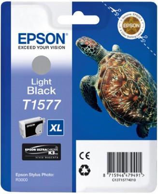 Epson világos fekete tintapatron, T1577