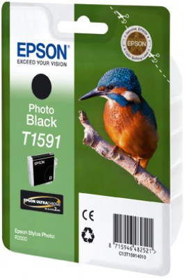 Epson fotó fekete tintpatron, T1591