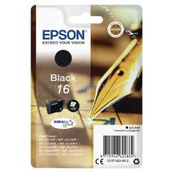 Epson fekete tintapatron, 1 darab, 16, DURABrite Ultra tinta