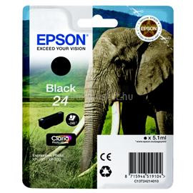 Epson fekete tintapatron, 1 darab, 24, Claria Photo HD tinta