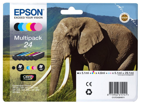 EPSON Multipack 6-colours 24 Claria Photo HD Ink