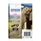 Epson világos bíbor tintapatron, 1 darab, 24XL, Claria Photo HD tinta