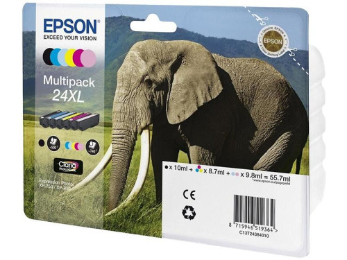 EPSON Multipack 6-colours 24XL Claria Photo HD Ink