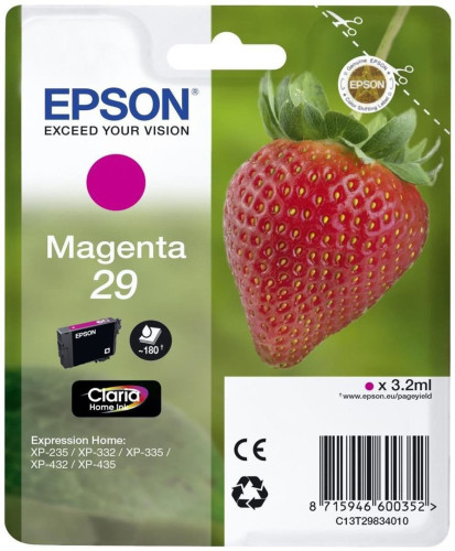 Epson tintapatron Singlepack Magenta 29 Claria Home Ink