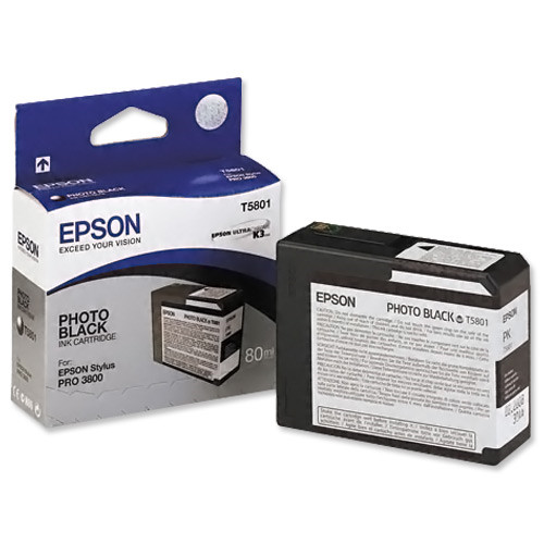 Epson fotó fekete tintapatron, T580100