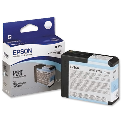 Epson világos cián tintapatron, T580500