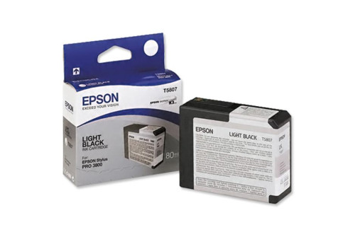 Epson világos fekete tintapatron, T580700