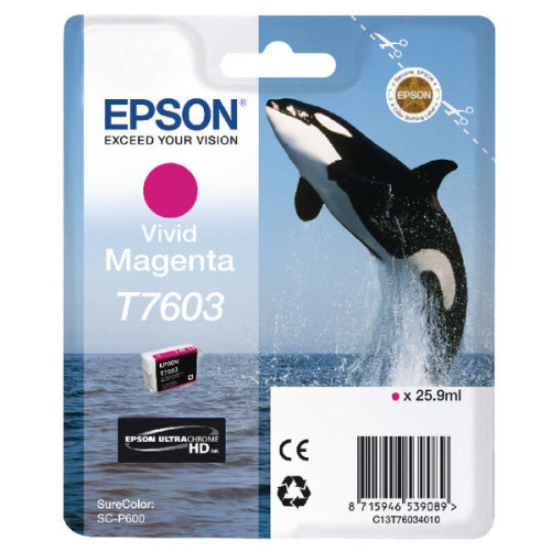 EPSON T7603 Vivid Magenta