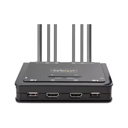 StarTech C2-DH46-UA2-CBL-KVM 2-PORT DUAL-MONITOR KVM SWITCH