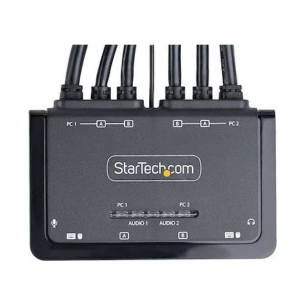 StarTech C2-DH46-UA2-CBL-KVM 2-PORT DUAL-MONITOR KVM SWITCH