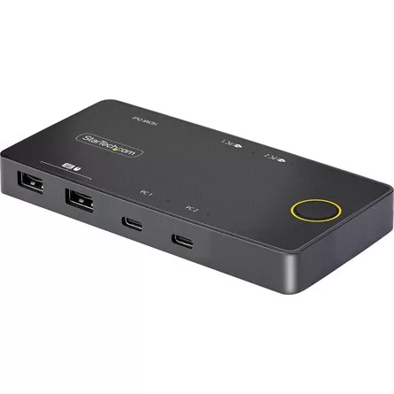 StarTech USB-C KVM SWITCH 4K 60HZ 100W PD PASS-THROUGH