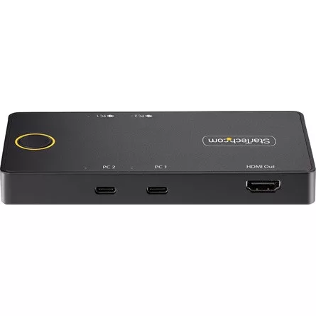 StarTech USB-C KVM SWITCH 4K 60HZ 100W PD PASS-THROUGH