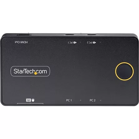 StarTech USB-C KVM SWITCH 4K 60HZ 100W PD PASS-THROUGH