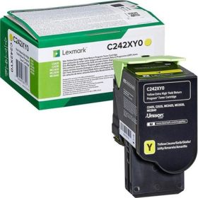   Lexmark RETURN TONER CARTRIDGE YELLOW 3.500 PGS F.C24XX/C25XX/MC24XX/
