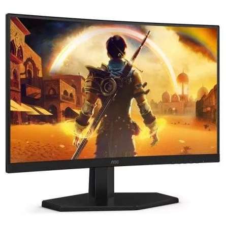AOC Ívelt Gaming 180Hz monitor 23.6" C24G42E, 1920x1080, 16:9, 250cd/m2, 0,5ms, HDMIx2/DisplayPort, hangszóró