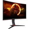 AOC C27G2Z3 27" ívelt VA LED gaming monitor fekete-piros 280Hz