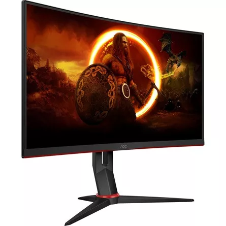AOC C27G2Z3 27" ívelt VA LED gaming monitor fekete-piros 280Hz