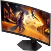 AOC Ívelt Gaming 280Hz monitor 27" C27G4ZXU, 1920x1080, 16:9, 300cd/m2, 0,3ms, HDMIx2/DisplayPort/USBx4