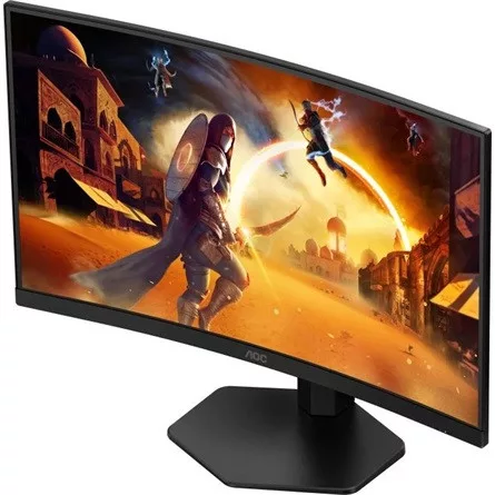 AOC Ívelt Gaming 280Hz monitor 27" C27G4ZXU, 1920x1080, 16:9, 300cd/m2, 0,3ms, HDMIx2/DisplayPort/USBx4