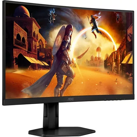AOC Ívelt Gaming 280Hz monitor 27" C27G4ZXU, 1920x1080, 16:9, 300cd/m2, 0,3ms, HDMIx2/DisplayPort/USBx4