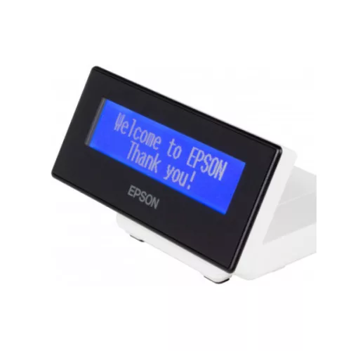EPSON Blokknyomtató - TM-M30 (121B0) (200mm/s, 203dpi, 80mm, USB/LAN, fehér)