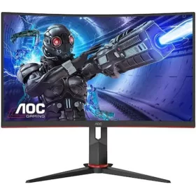   AOC Ívelt Gaming 240Hz VA monitor 31.5" C32G2ZE/BK, 1920x1080, 16:9, 300cd/m2, 1ms, 2xHDMI/DisplayPort