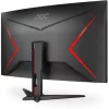 AOC Ívelt Gaming 240Hz VA monitor 31.5" C32G2ZE/BK, 1920x1080, 16:9, 300cd/m2, 1ms, 2xHDMI/DisplayPort