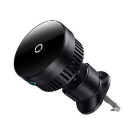   BASEUS MAGPRO autós tartó szellőzőre, Qi2 + mágnesgyűrű, FEKETE