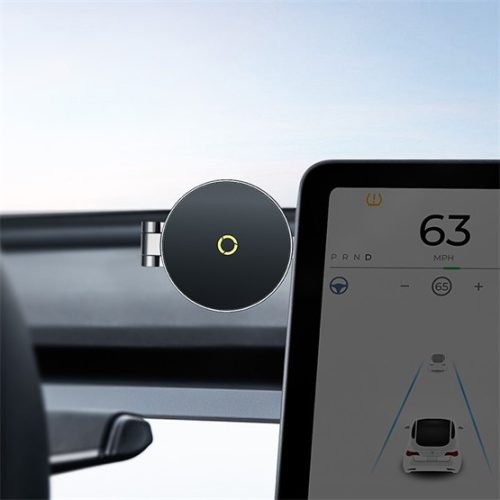 Baseus MagPro II Magnetic műszerfalra rögzíthető autós telefontartó, fekete