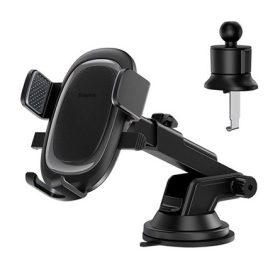   Baseus UltraControl Pro szélvédőre, szellőzőrácsra, műszerfalra rögzíthető, automatikusan záródó autós telefontartó