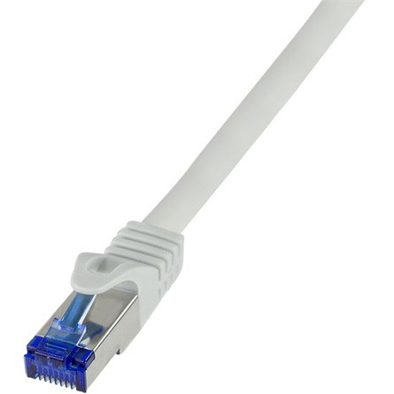 LogiLink Ultraflex RJ45 CAT6A S/FTP -> RJ45 CAT6A S/FTP M/M adatkábel 0.25m szürke