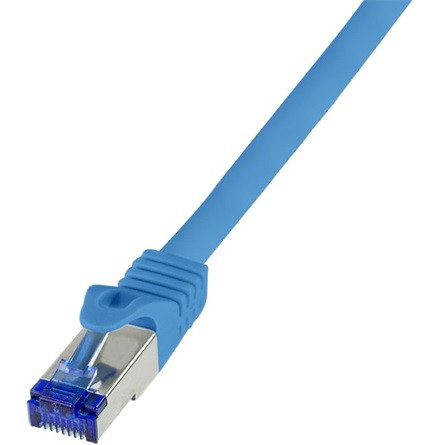 LogiLink Ultraflex RJ45 CAT6A S/FTP -> RJ45 CAT6A S/FTP M/M adatkábel 0.25m kék