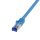 LogiLink Ultraflex RJ45 CAT6A S/FTP -> RJ45 CAT6A S/FTP M/M adatkábel 2m kék