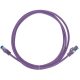 LogiLink Ultraflex RJ45 CAT6A S/FTP -> RJ45 CAT6A S/FTP M/M adatkábel 5m lila