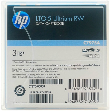 HP Adatkazetta Ultrium LTO5 3TB RW