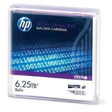 HP C7976B LTO-6 Ultrium 6.25 TB BaFe RW Data Cartridge