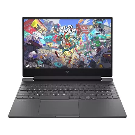 HP CPS HP Victus 15-fb3016nh, 15.6 FHD AG IPS 144Hz, Ryzen5 240 4.3GHz, 24GB,1TB, RTX 5050 8GB, Win 11, ezüst