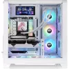 Thermaltake View 390 Air táp nélküli ablakos Mid Tower számítógépház fehér