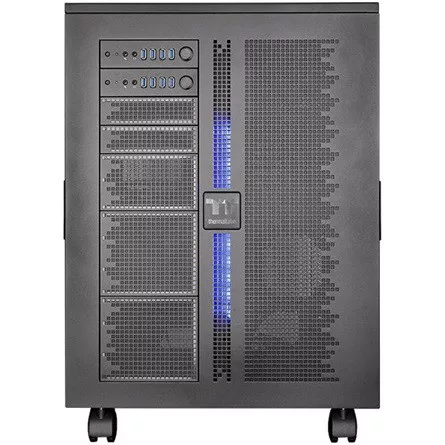 Thermaltake Core W200 táp nélküli ablakos Mid Tower számítógépház fekete