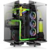 Thermaltake Core P90 Tempered Glass Edition táp nélküli ablakos Mid Tower számítógépház fekete