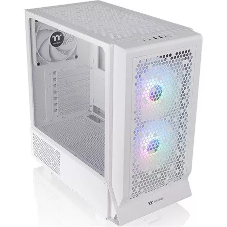 Thermaltake Ceres 330 TG ARGB Snow táp nélküli ablakos Mid Tower számítógépház fehér